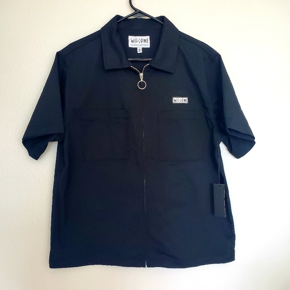 NWT Welcome Skateboards Bapholit zip top - Picture 2 of 8